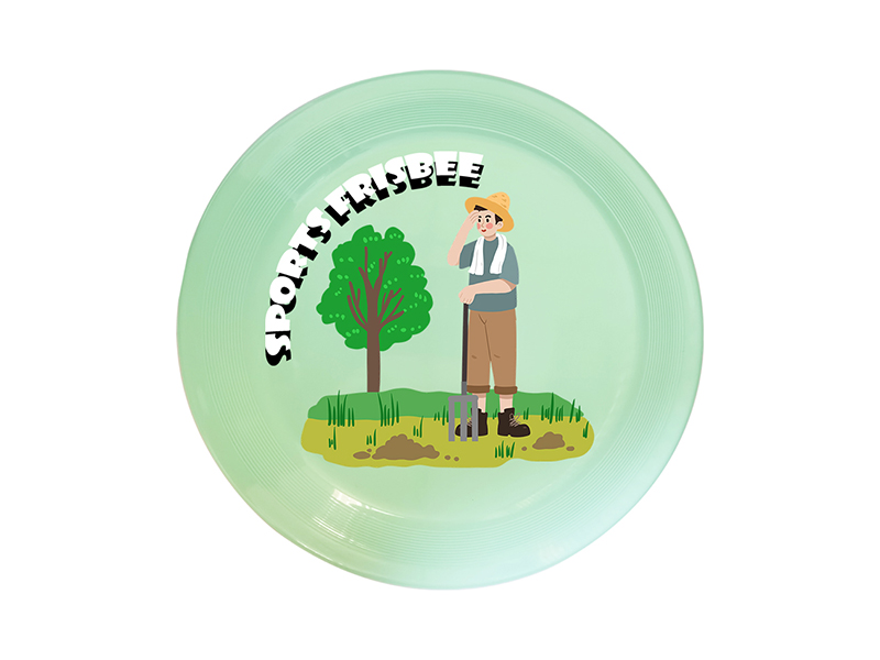 UV Printing Frisbee Toy 24cm - Farming Theme