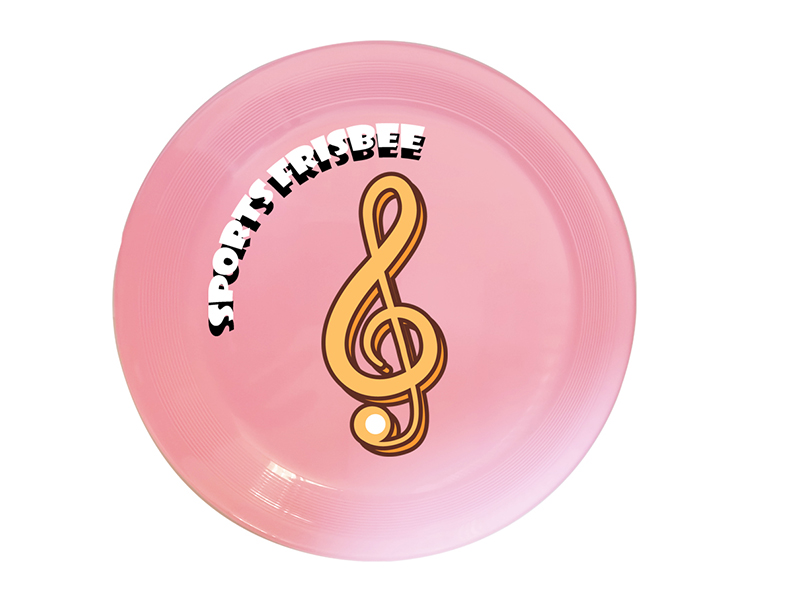 UV Printing Frisbee Toy 24cm - Music Theme