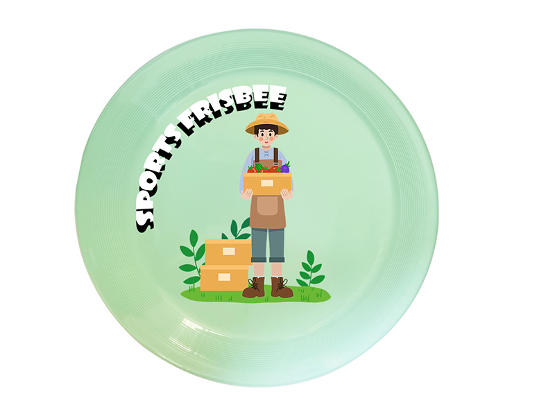 UV Printing Frisbee Toy 24cm - Farming Theme