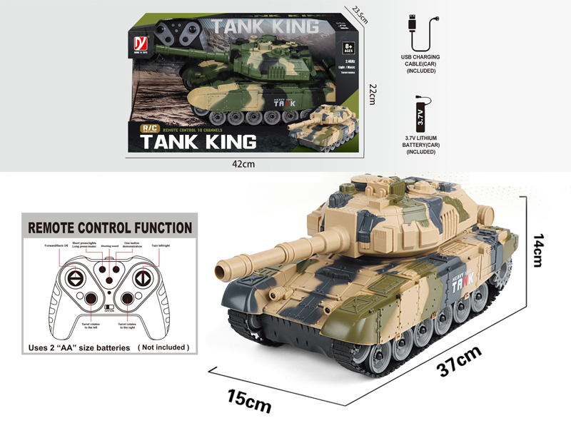 10CH R/C Tank