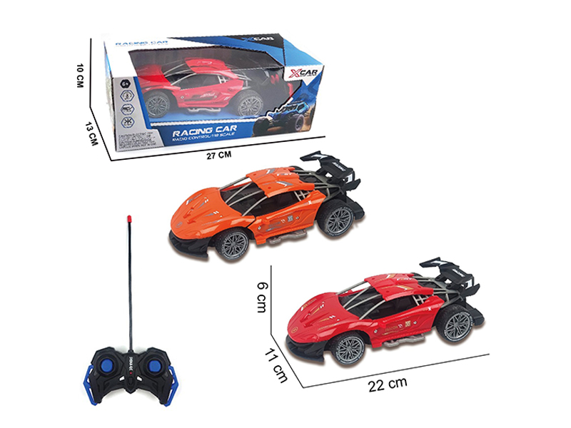 1:18 4CH R/C Skeleton Car