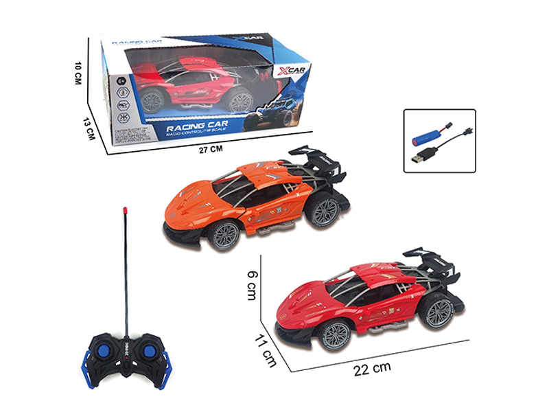 1:18 4CH R/C Skeleton Car