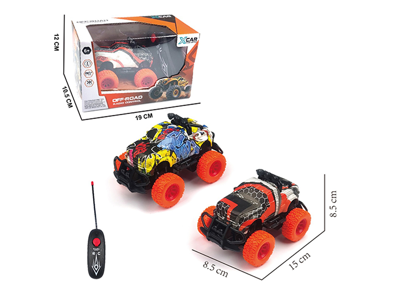 1:43 2CH R/C Graffiti Car