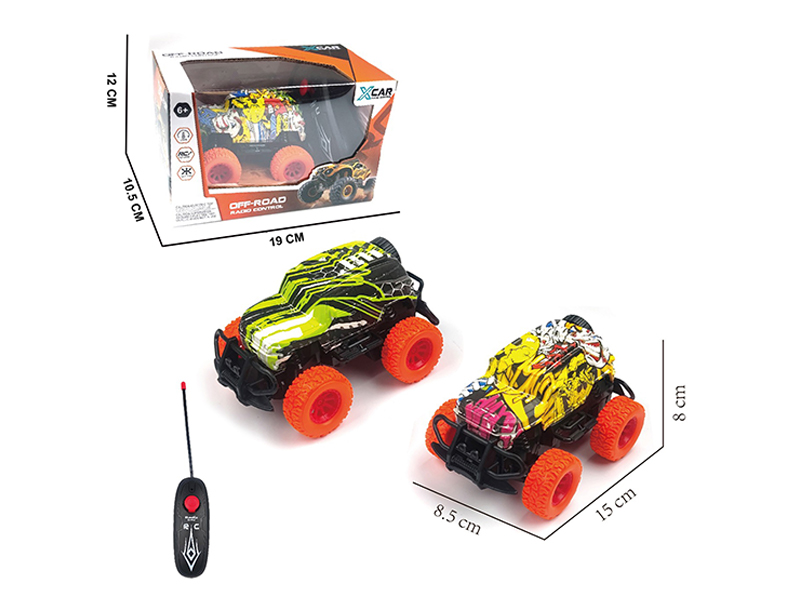 1:43 2CH R/C Graffiti Car