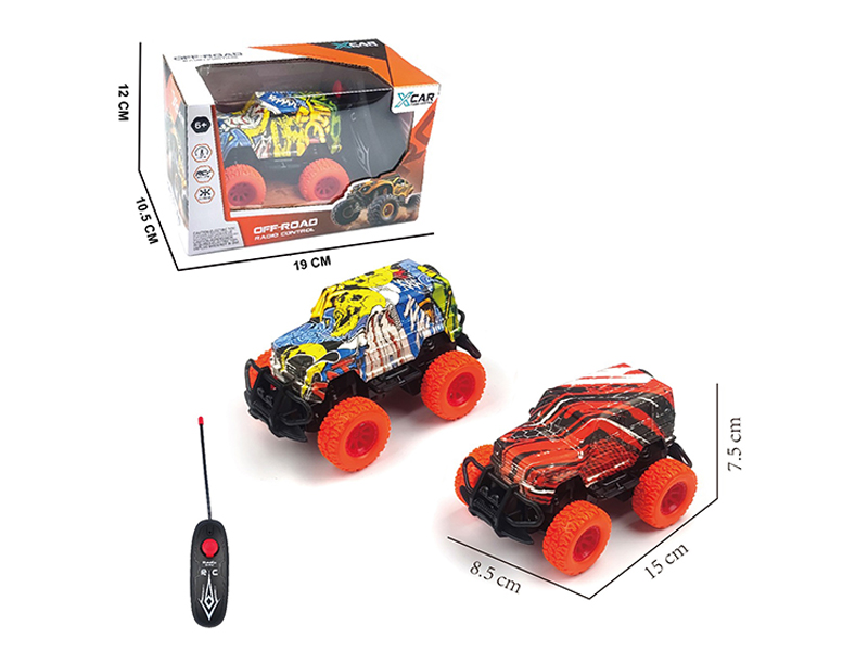 1:43 2CH R/C Graffiti Car