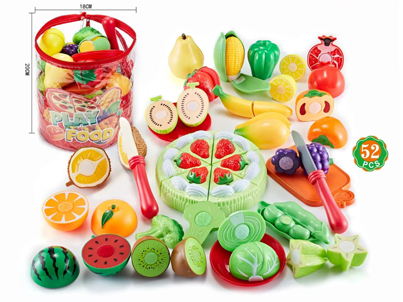 Cutting Fruit And Vegetable Set 52PCS