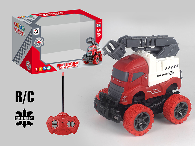 27Mhz R/C Elevating Platform Fire Truck