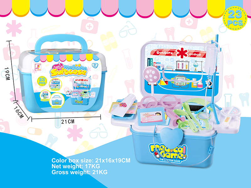 Doctor Set Suitcase 23pcs