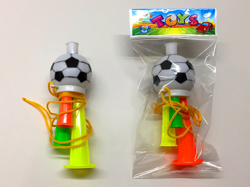 13cm Football Cheering Atmosphere Trumpet(With Lanyard)