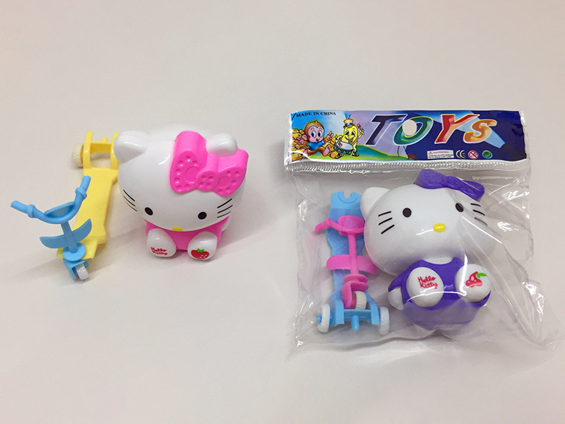 Hello Kitty Doll + Skateboard Toy(2PCS)