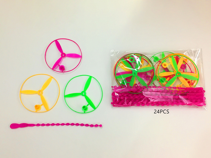 Pull String UFO Toy  24pcs