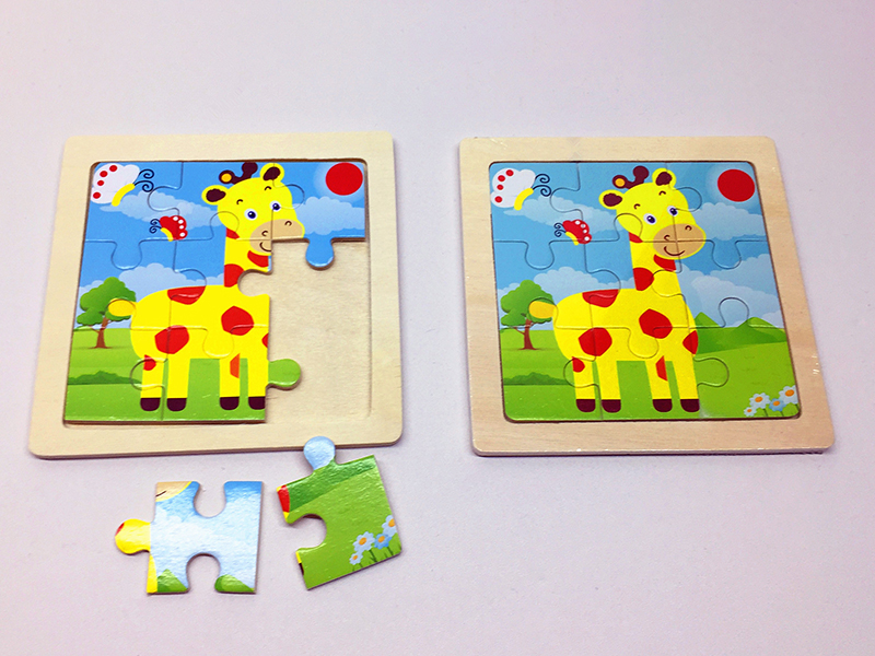 Wooden Puzzle - Giraffe