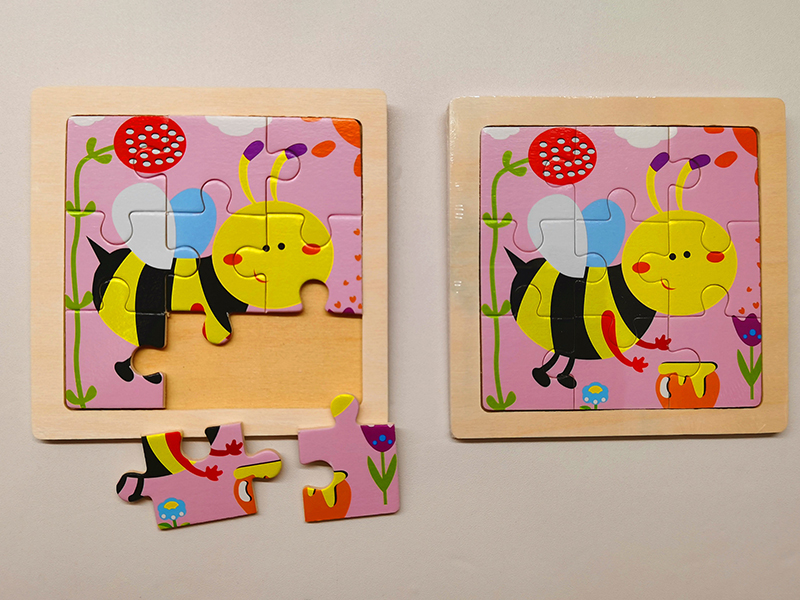 Wooden Puzzle - Bee