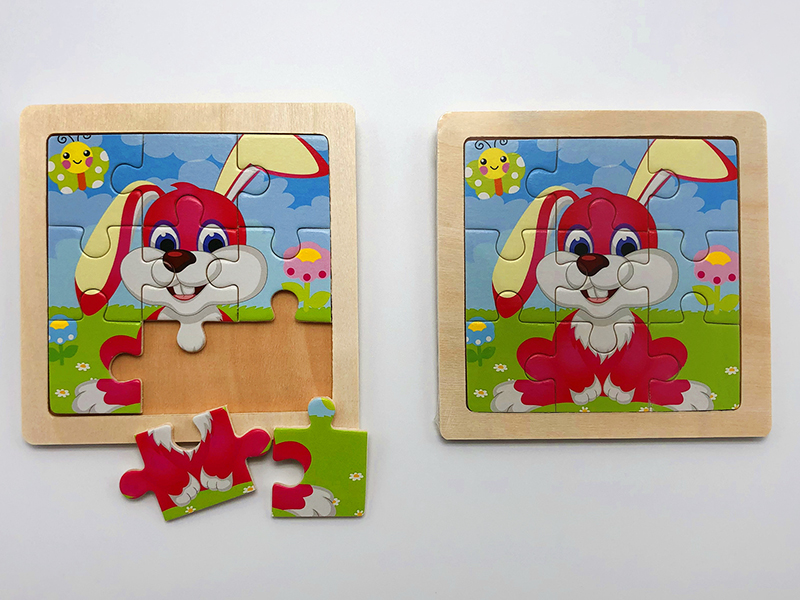 Wooden Puzzle - Rabbit