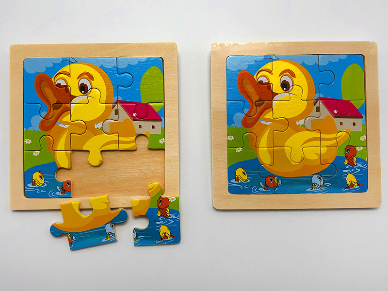 Wooden Puzzle - Duck