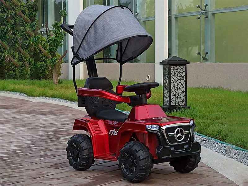 Electric Four-Wheel Children'S Stroller