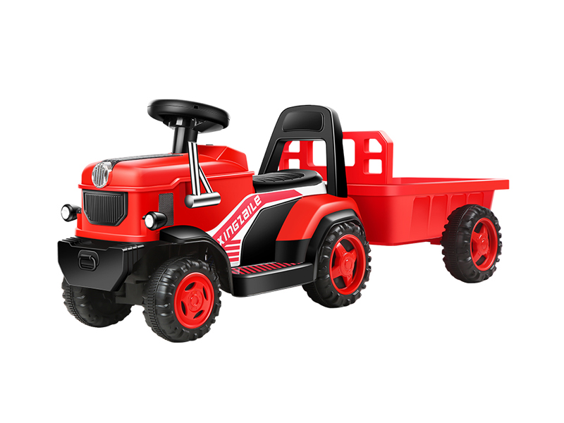 Electric Tractor With Trailer