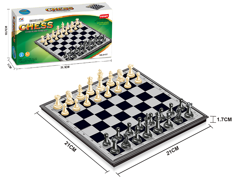 Magnetic Chess(Environmental Metallic Paint Series)