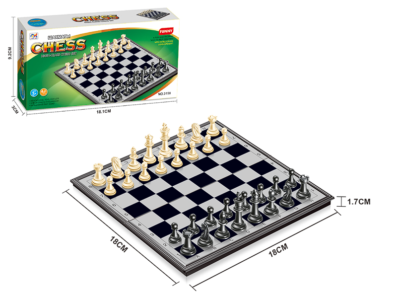 Magnetic Chess(Environmental Metallic Paint Series)