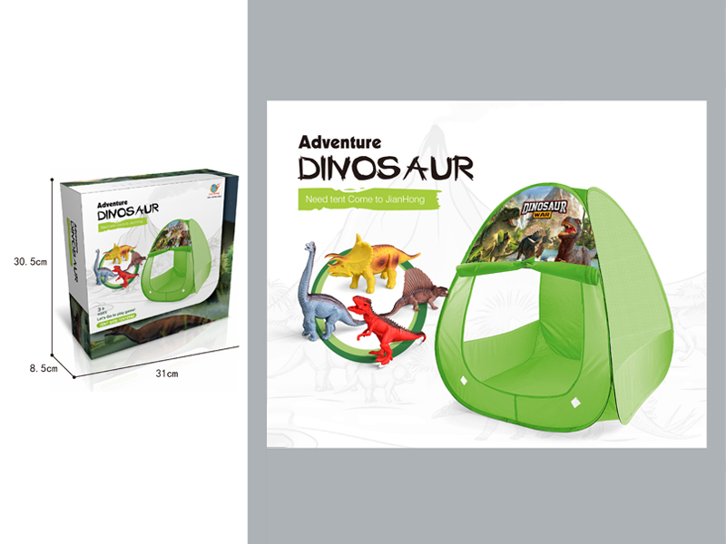 Dinosaur Triangle Tent