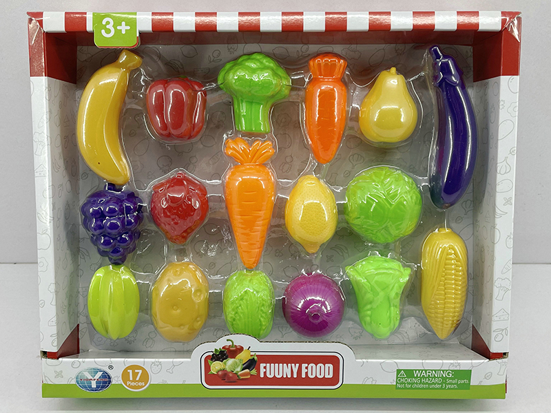 Fruits And Vegetable Set 17pcs