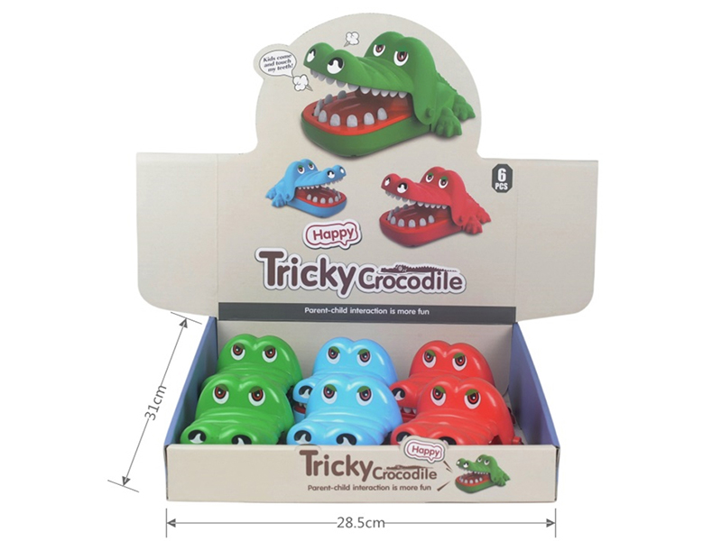 Biting Hand Crocodile 6pcs