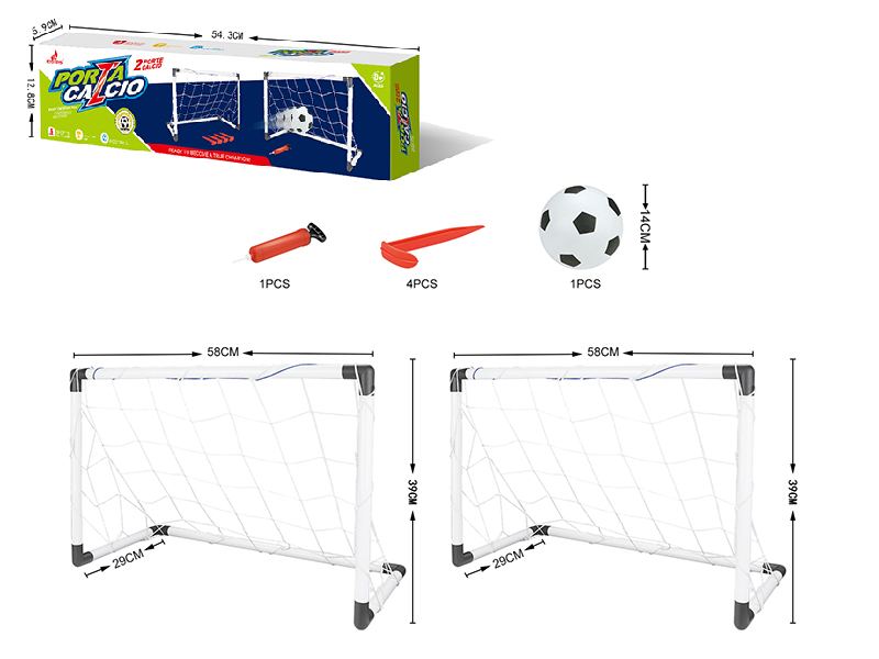 Double Football Gate Toy