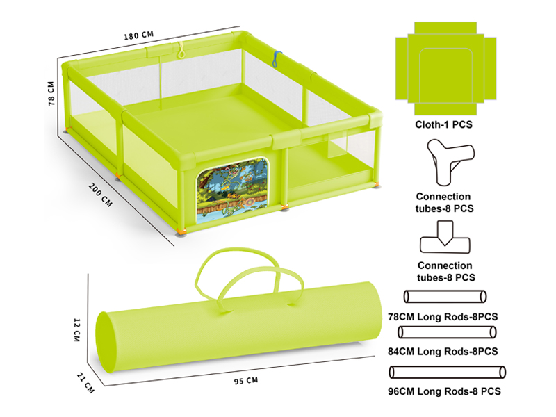 Frog Square Fence Toy