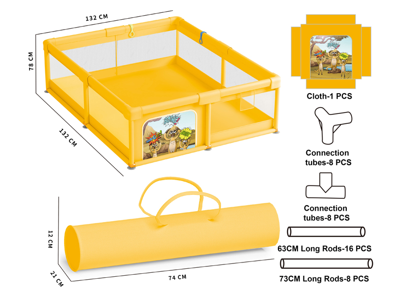 Kangaroo Square Fence Toy