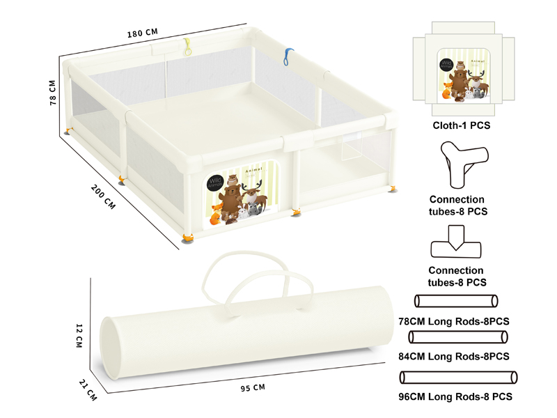 Bear Square Fence Toy