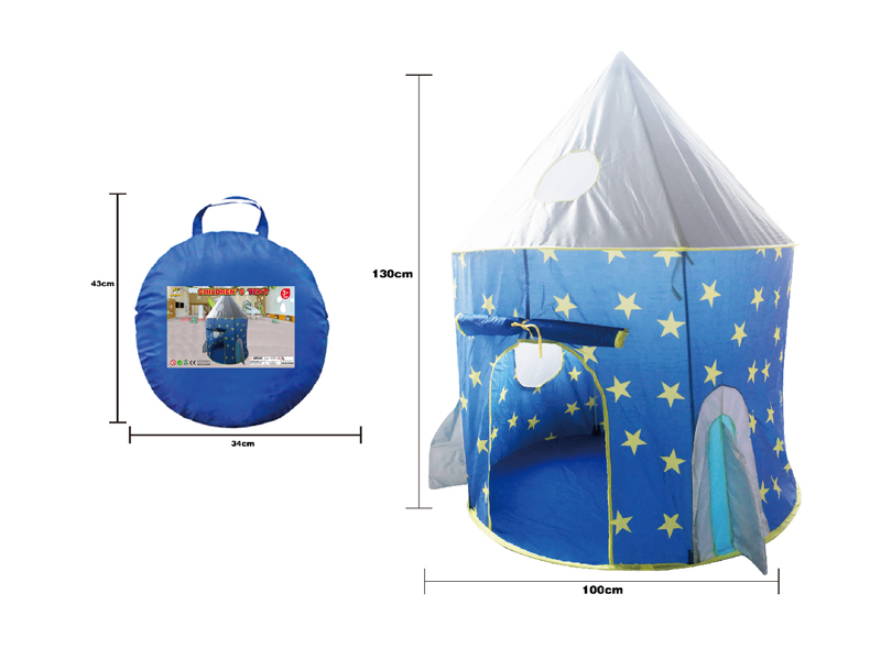 Blue Rocket Spacecraft Yurt Tent