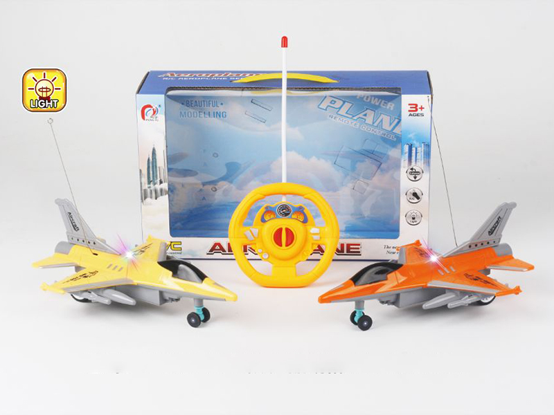 2-Channel Remote Control F16 Warplane(With Lights)