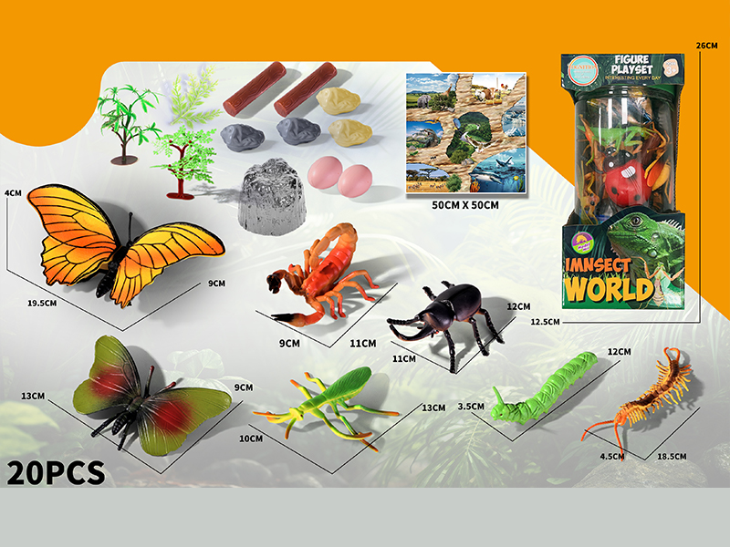 20PCS Insect Set