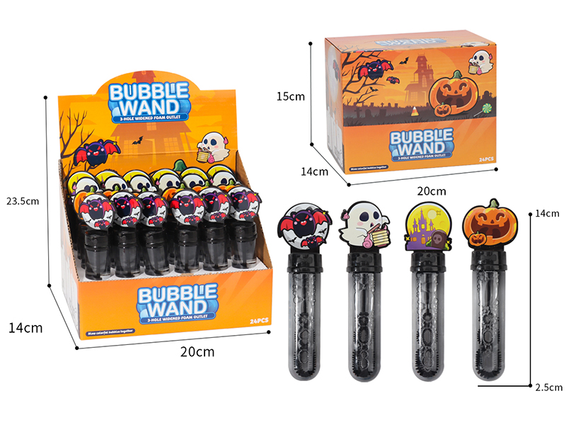 Halloween Bubble Sticks 24pcs