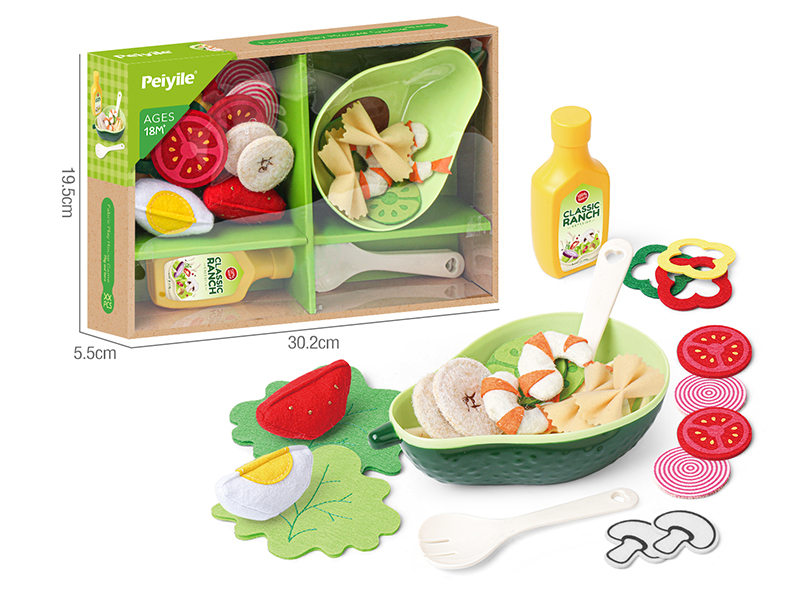 Fabrics Play House Game Avocado Bowl Salad Set 52PCS