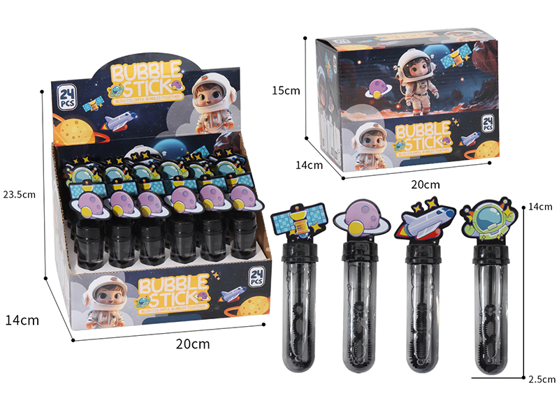 Space Bubble Sticks 24pcs