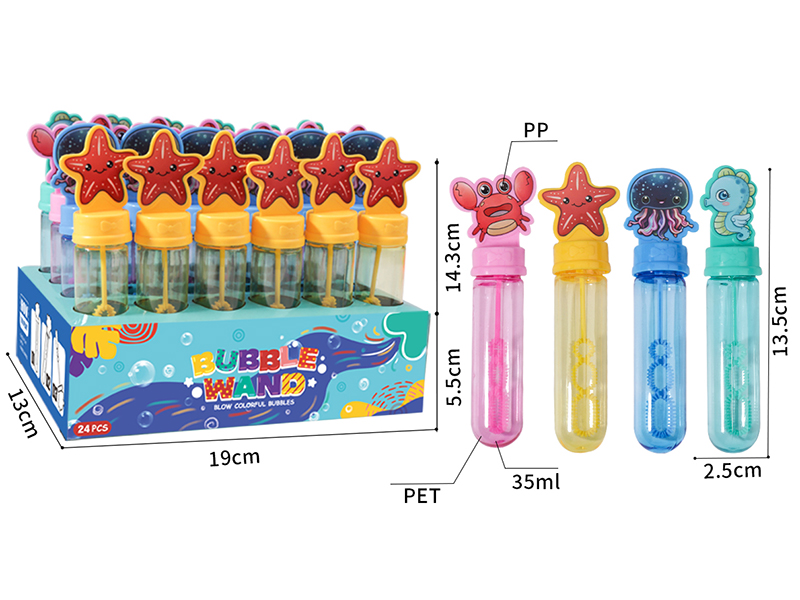 Sea Animals Bubble Sticks 24pcs