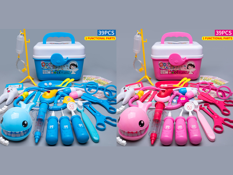 39PCS Doctor Toy With Light And Sound