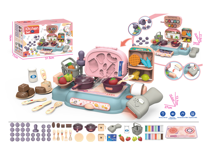 Cashier Kitchen Clay Toy Machine