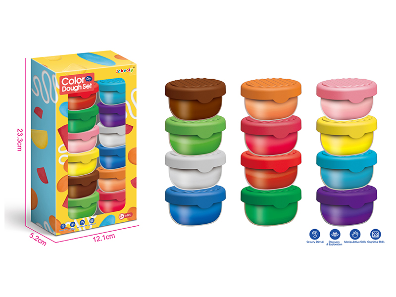 Colored Clay Toy