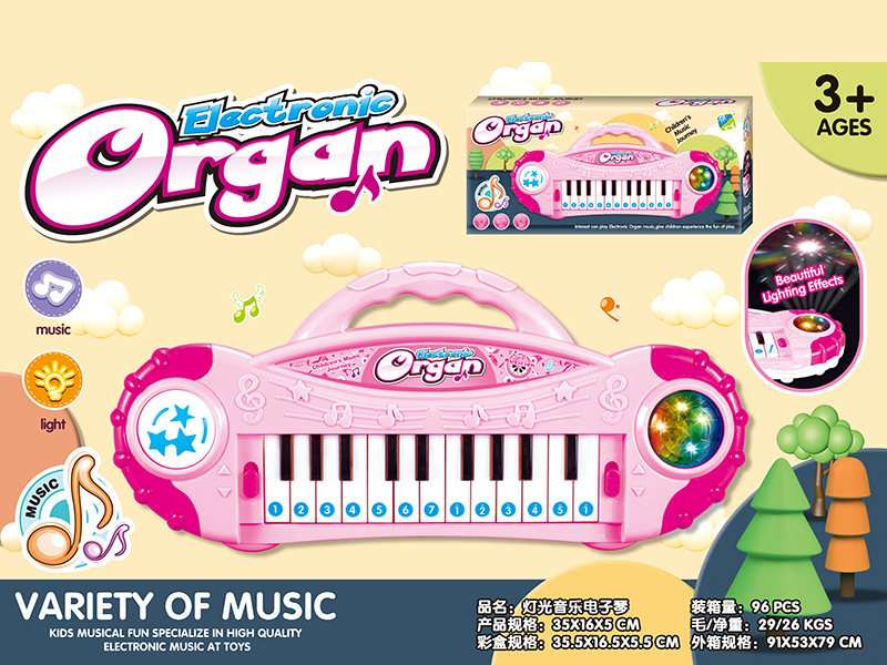 Electronic Organ With Music