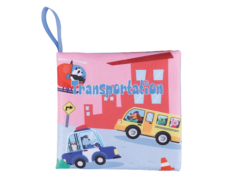 Baby Cloth Book(Transportation)