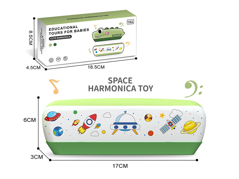 Cartoon Harmonica