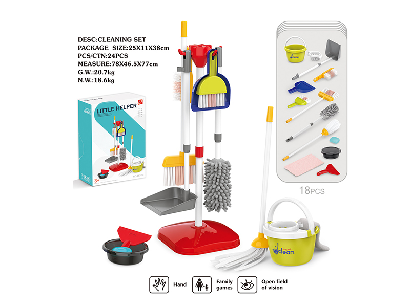 Cleaning Tool Set(Red)