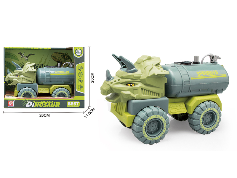 Slide Triceratops Sprinkler Truck