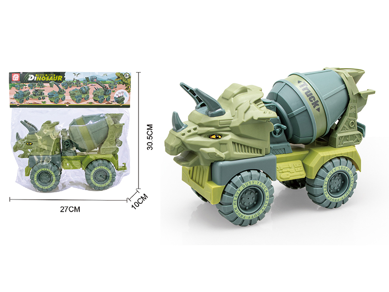 Slide Triceratops Concrete Mixer