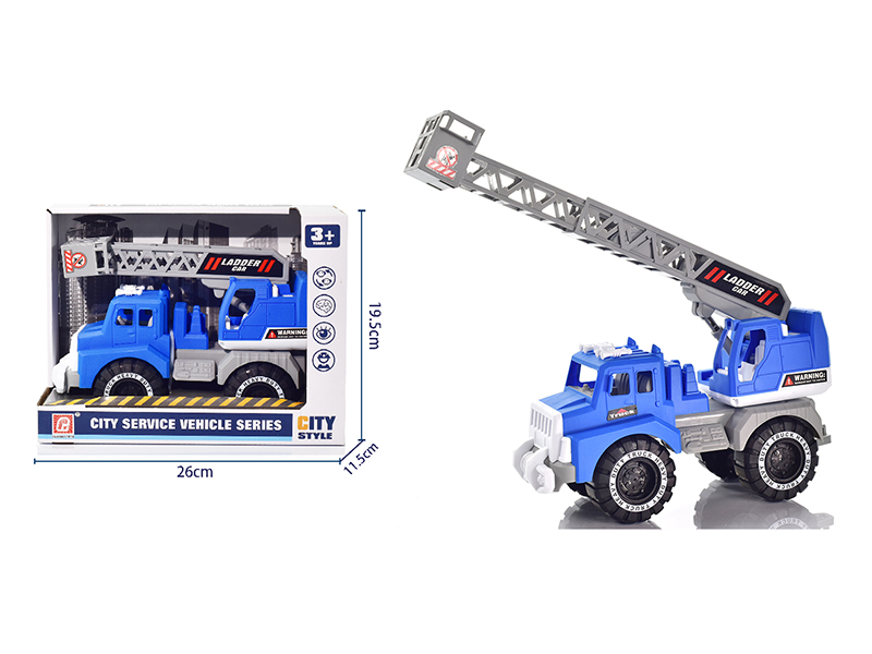 Slide Aerial Ladder Truck(Blue)