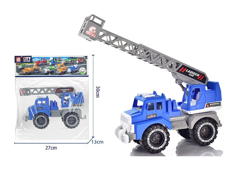 Slide Aerial Ladder Truck(Blue)