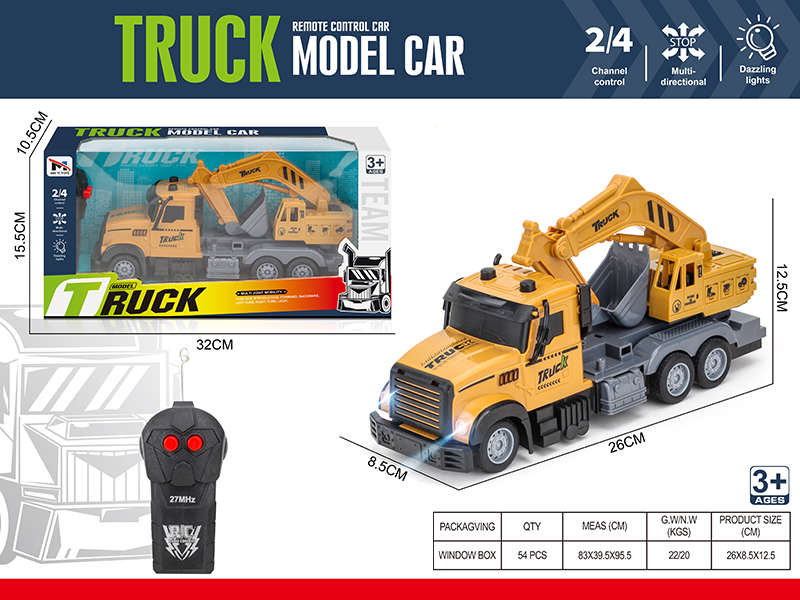 2-Channel Rmote Control Engineering Truck