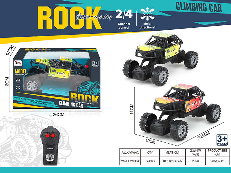 2-Channel Remote Control Climbing Car